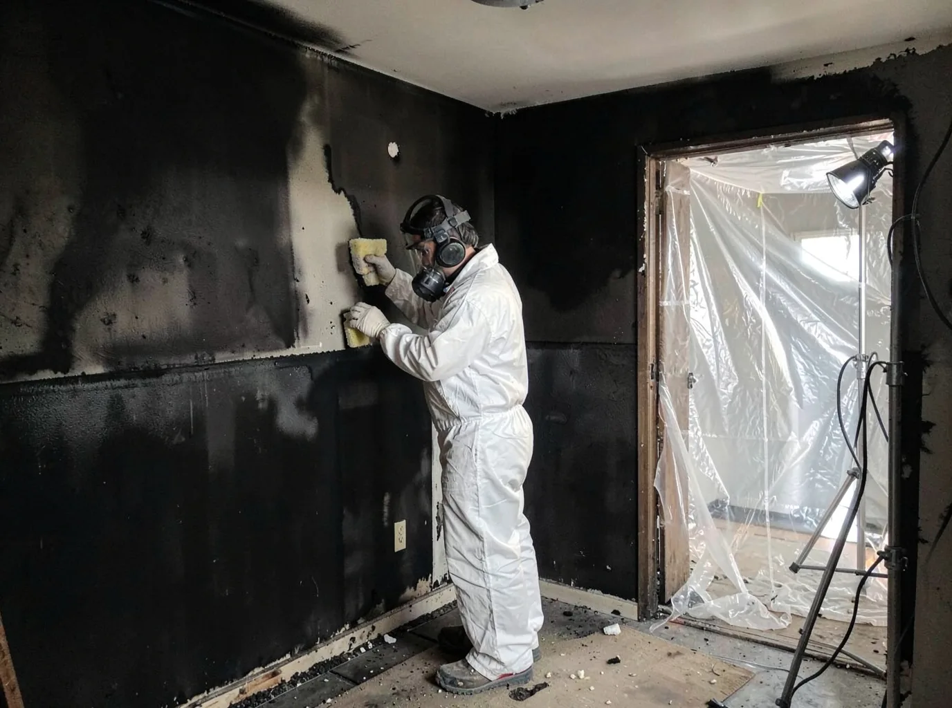 Fire Damage Restoration company in Forestville, MI